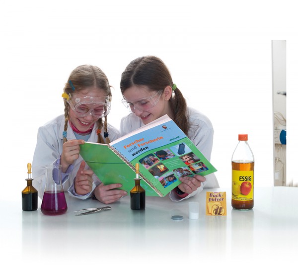 Forscher und Forscherin werden, Experimentierhandbuch, 116 Seiten