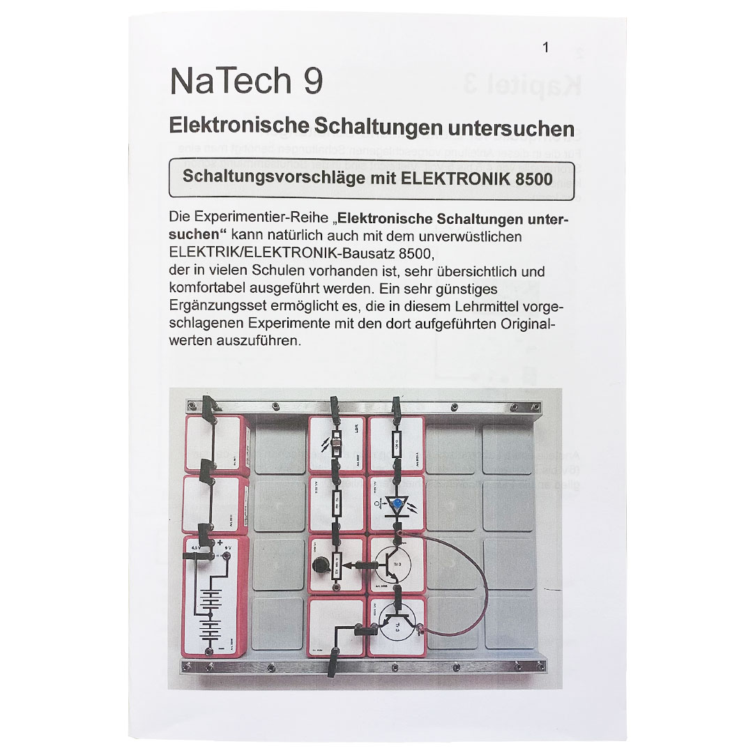 ELAR Ergänzungskasten A zu NaTech 9, Elektronische Schaltungen