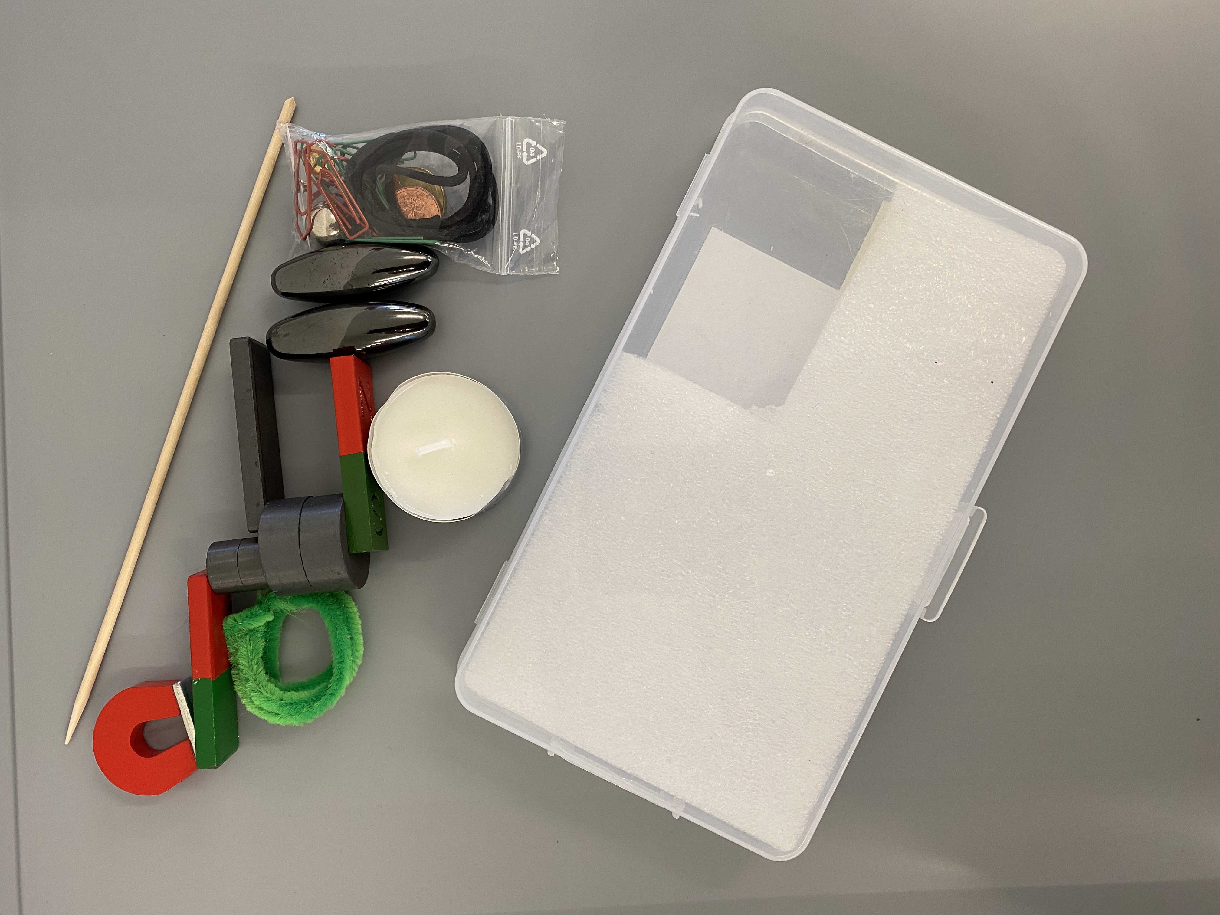 Magnetexperimente, Forscherpaket für die Primarschule