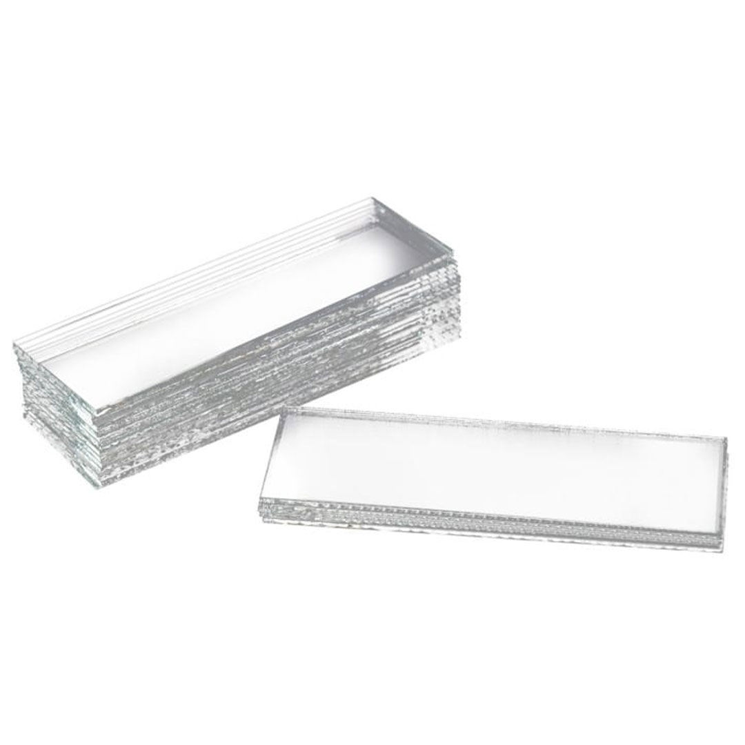 Objektträger 76x26mm, Stärke 1.0mm, geschnitten, 50Stk.