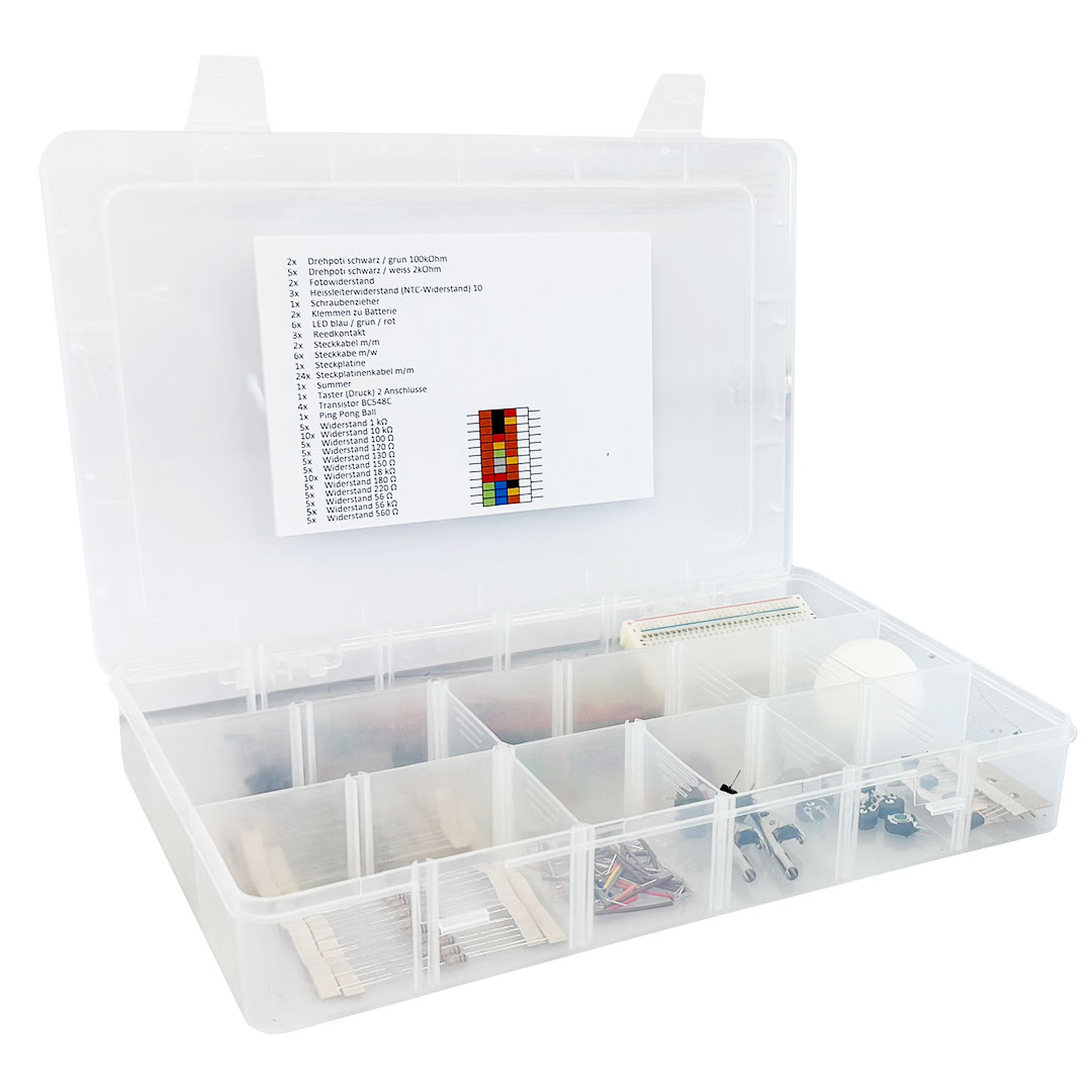 NaTech Gruppensatz "Baukasten für elektronische Schaltungen" 9.3, gross