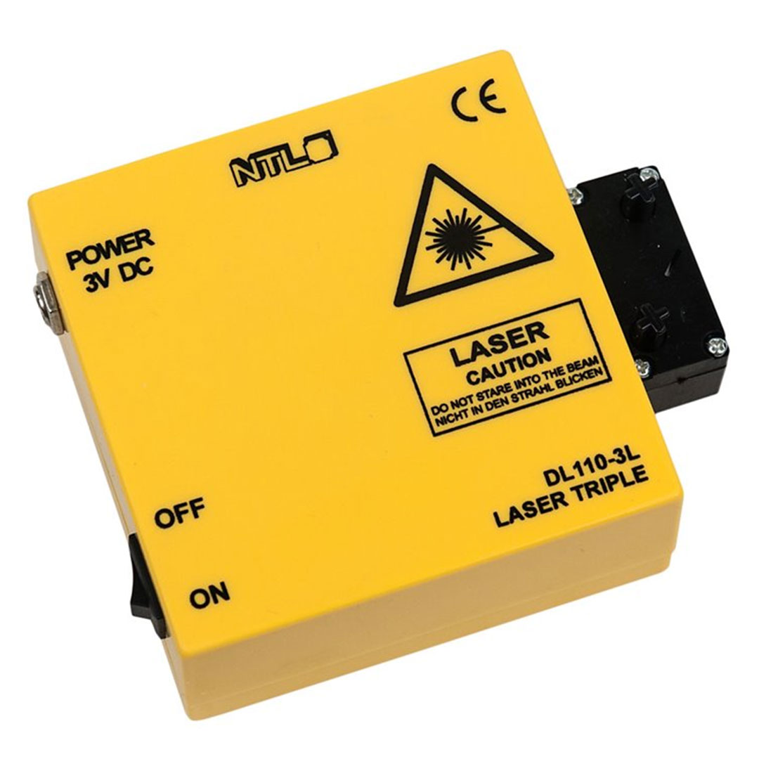 Laser dreifach, magnethaftend, inkl. Steckernetzgerät