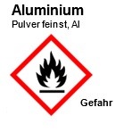 Aluminium Pulver feinst, 100g Aluminium Pulver feinst, 100g