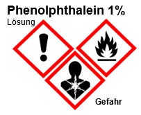 Phenolphthalein Lösung 1%, 100ml