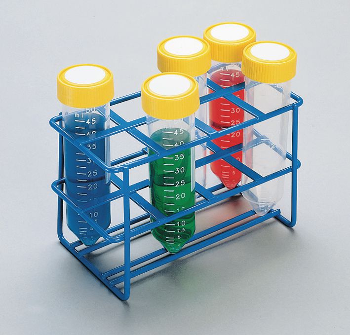 Gestell für 16 Zentrifugenröhrchen und -flaschen, bis D=30mm