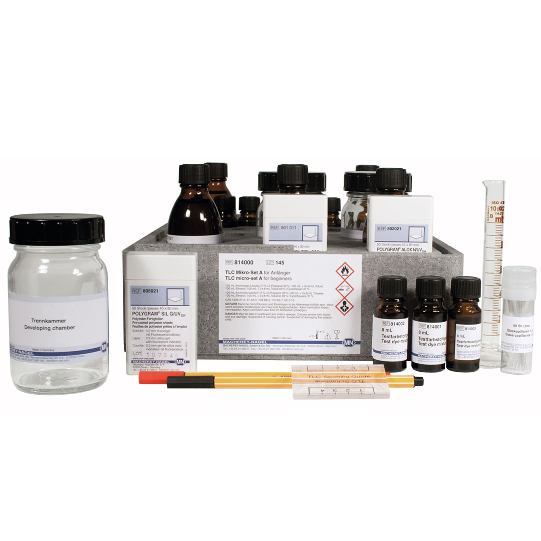 MACHEREY-NAGEL Chromatographie TLC Mikro-Set A / Dünnschicht