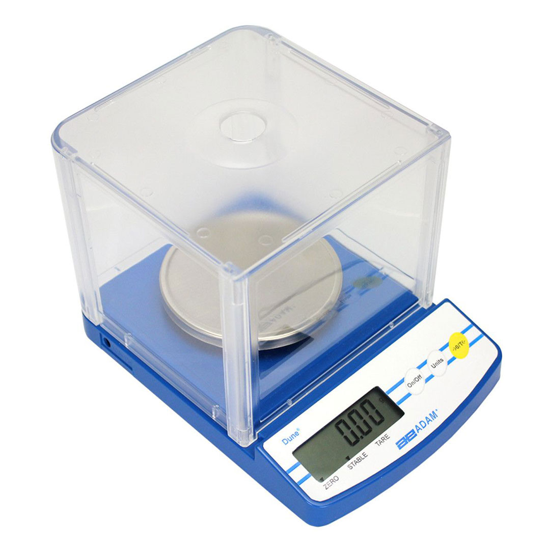 AE ADAM Kompaktwaage Dune DCT, 300g, 0,01g, Wägeplatte  ø=100mm