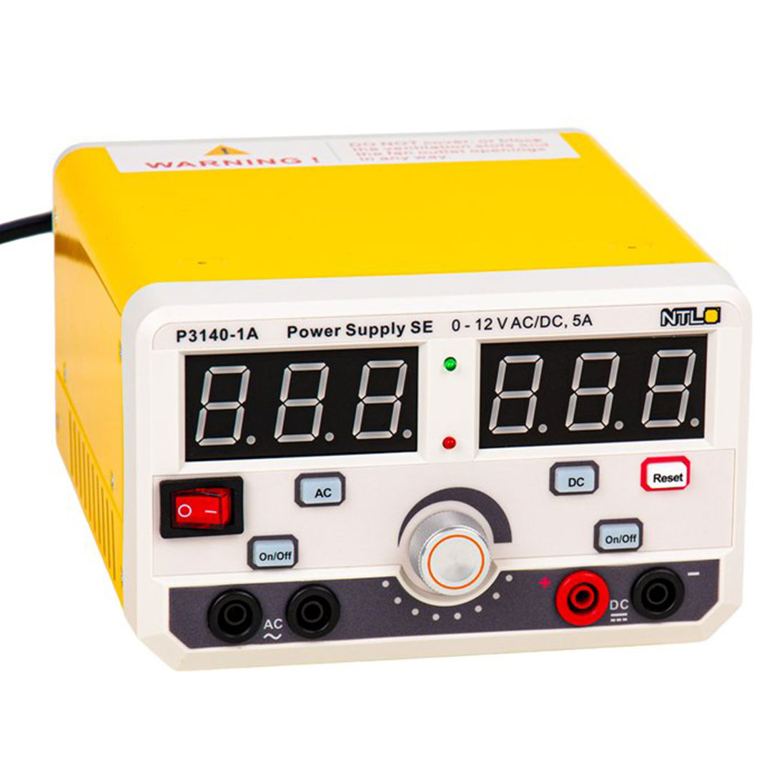 Netzgerät SE, 0 - 12V AC/DC, 5A