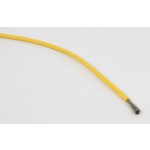 Kabel Silikon, 2,5mm2, gelb. 1m