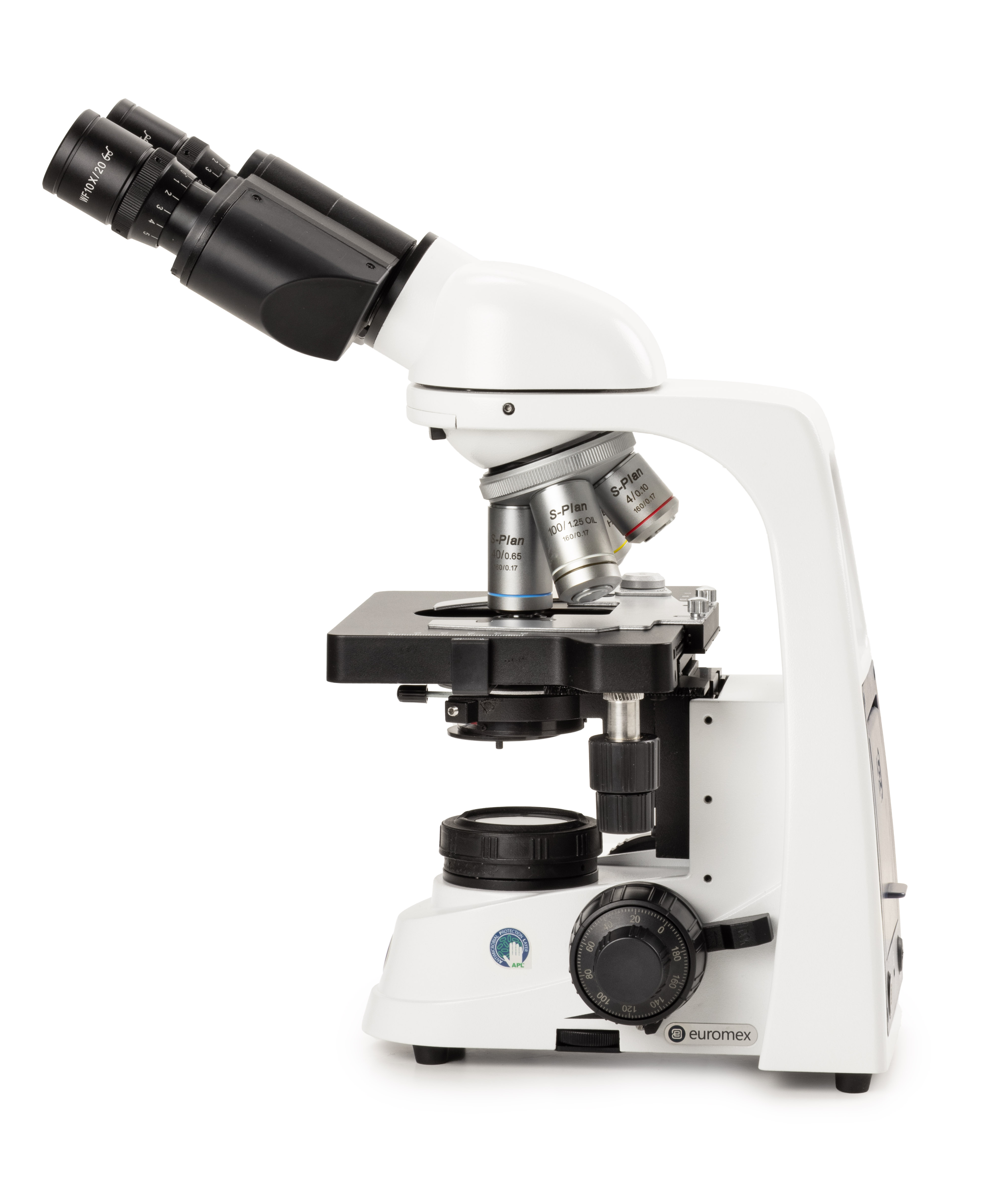 EUROMEX Mikroskop BlueScope EL.1652, binokular, 4x, 10x, S40x, S60x