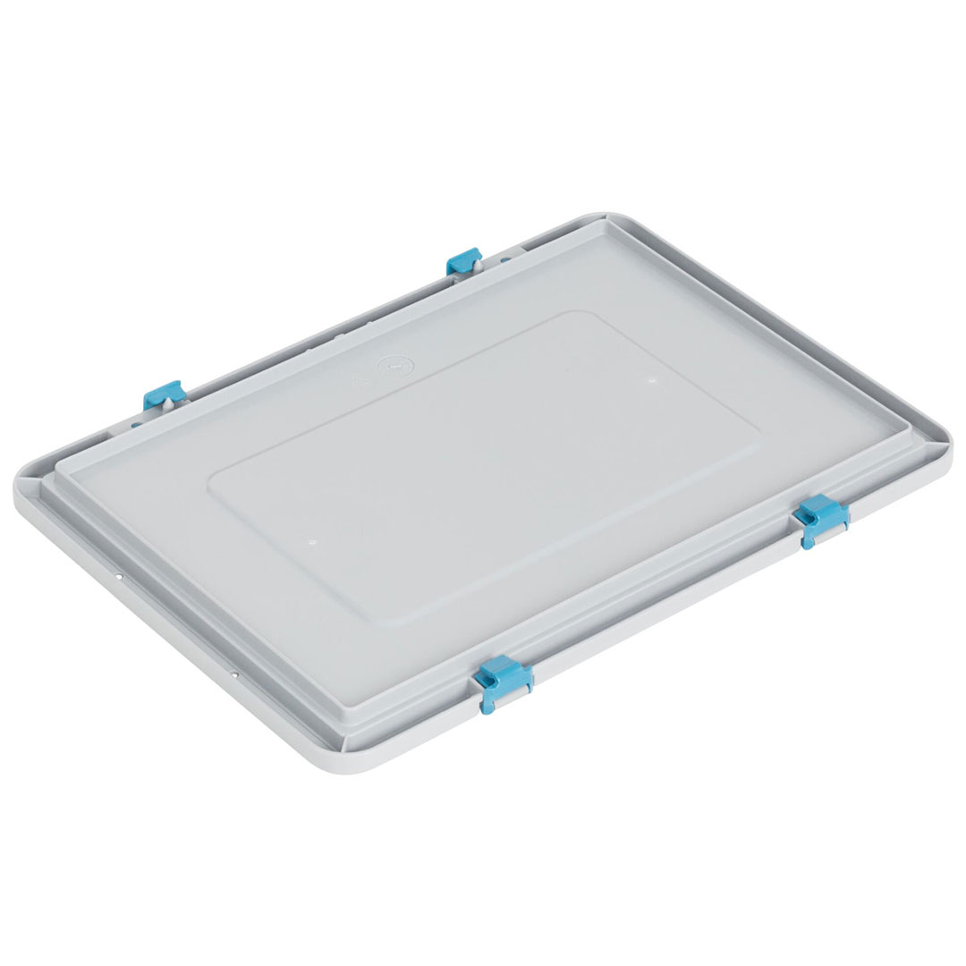 WEZ Scharnierdeckel Logiline LL 40x30 cm grau