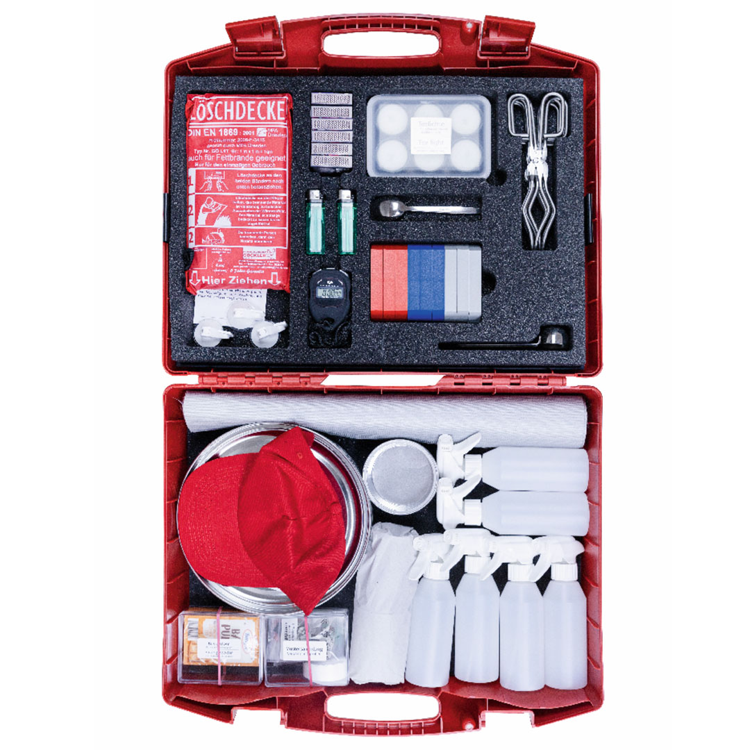 Sicherer Umgang mit Feuer, Experimentierbox