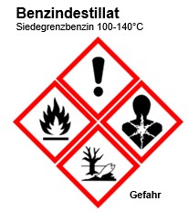 Benzindestillat 100/140, 500ml