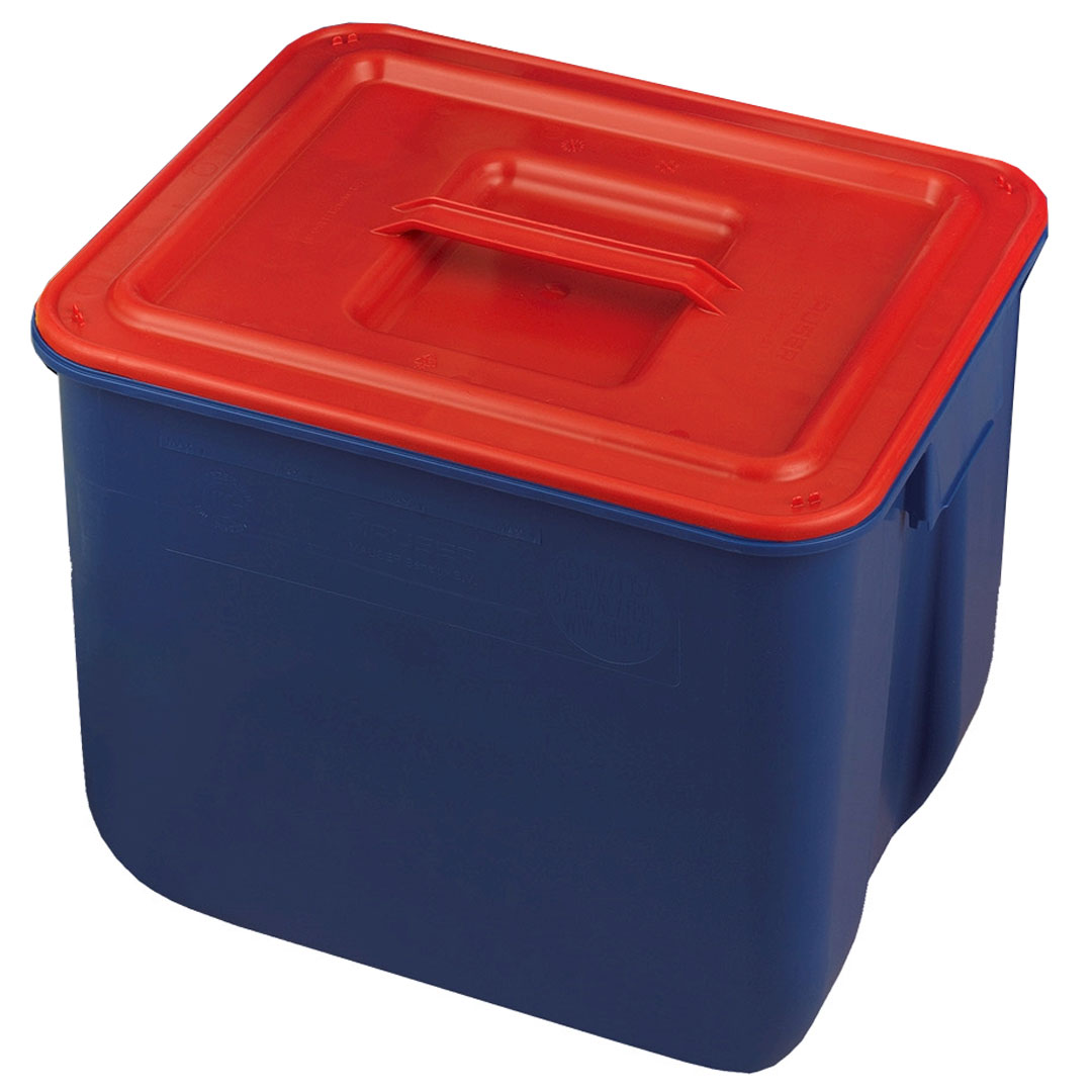 Entsorgungsbehälter VAT-5, 30lt, blau, ohne Deckel, UN geprüft