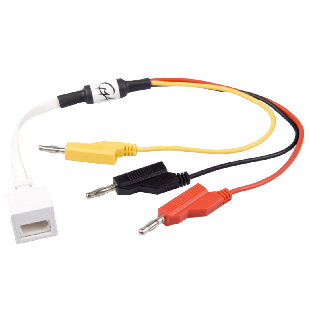 CMA Adapterkabel, BT- Buchse auf 3x4mm Stecker CMA Adapterkabel, BT- Buchse auf 3x4mm Stecker