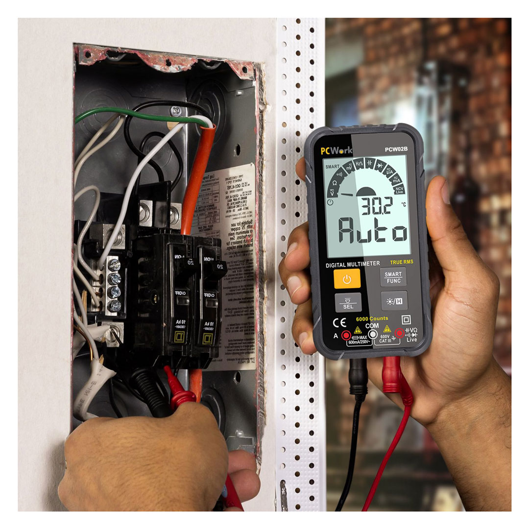 Multimeter digital, smart, True RMS, PCW02B