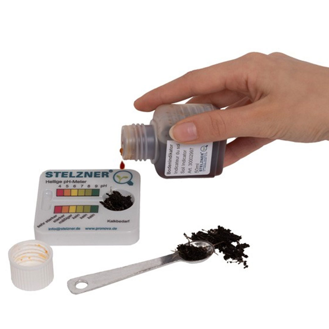Hellige pH-Meter, einfache Bodenuntersuchung