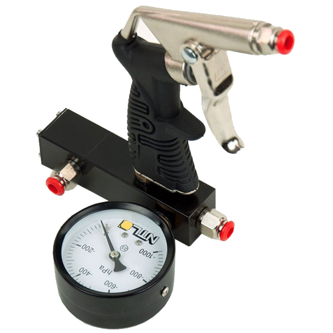 Absaugventil mit Manometer für Interferometer 02 (N-DL408-4A)
