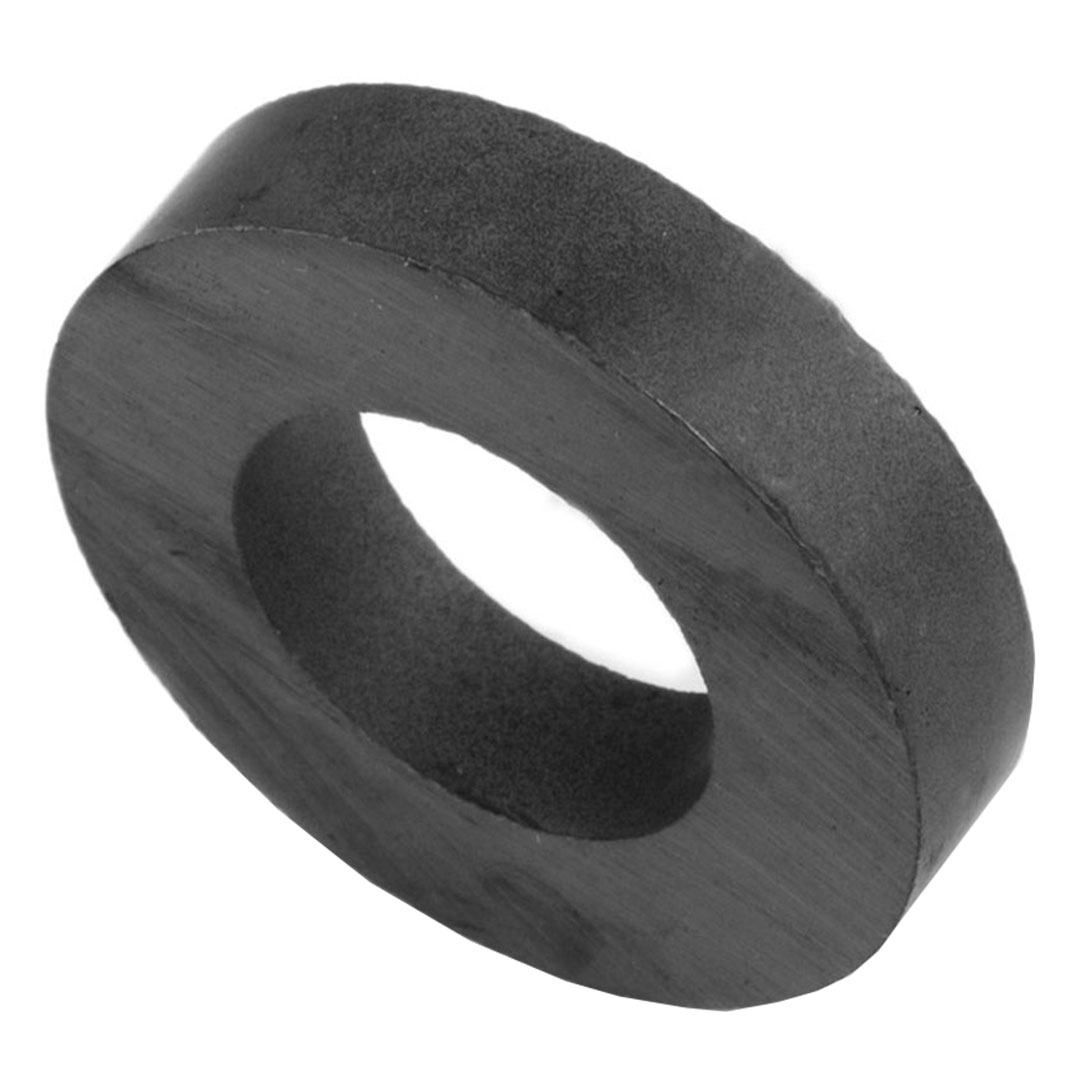 Ringmagnet, 2Stk., Ferrit unbeschichtet