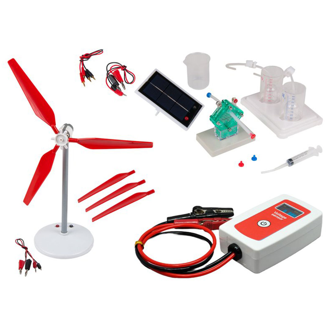 SED Brennstoffzelle und Windenergie (Digitalset)