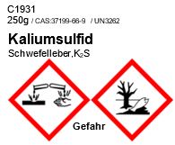 Kaliumsulfid / Schwefelleber, 500g