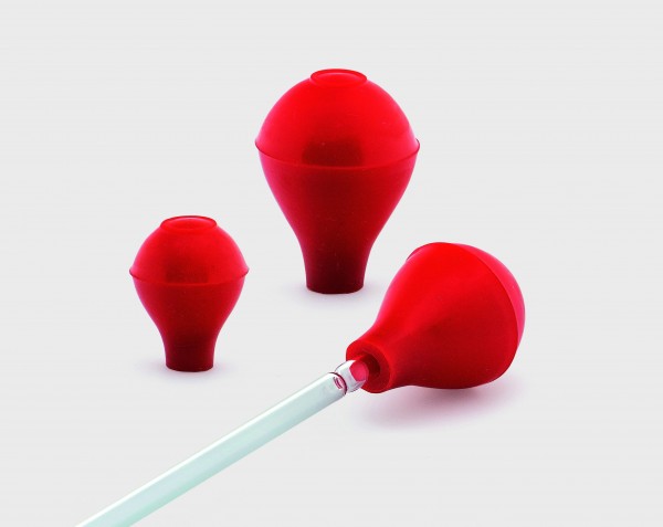 Pipettensauger,  bis 3ml, rot