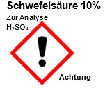 Schwefelsäure 10%, zur Analyse, 1000ml