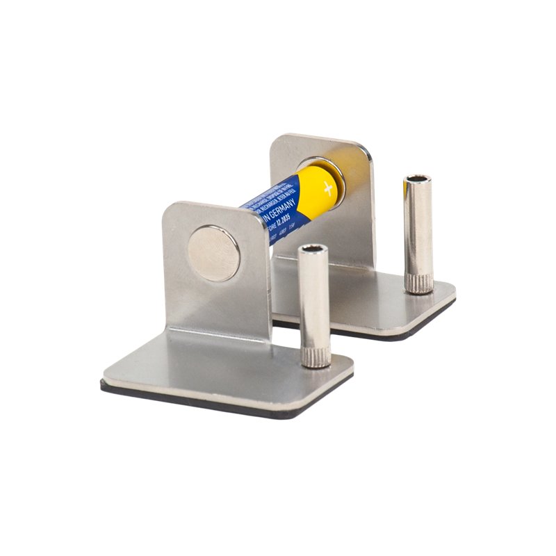 Abgreifbuchse für Batterien 1,5V, magnetisch