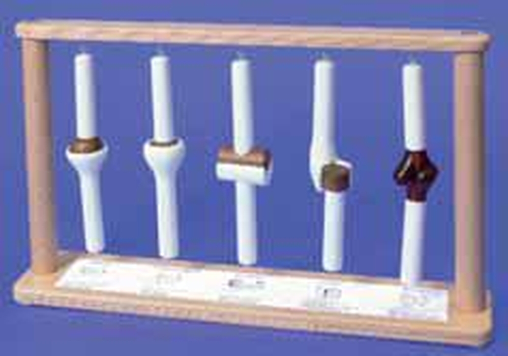 Gelenktypen, 5 Beispiele, 30x45 cm