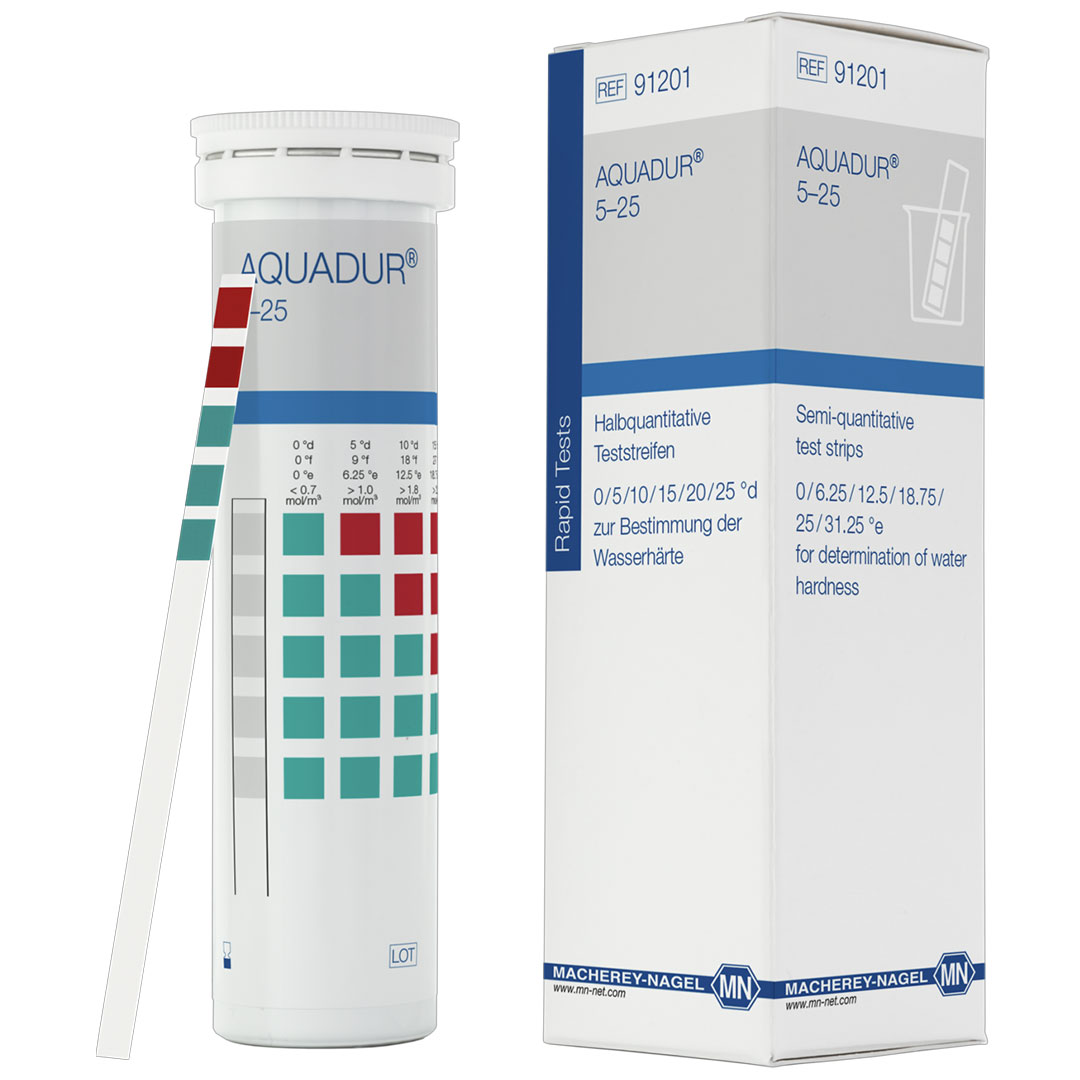 MACHEREY-NAGEL Wasserhärte-Test Aquadur, 100 Stäbchen