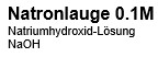 Natronlauge 0.1N (0.1M)  Gehalt ca. 0,4%, 1000ml