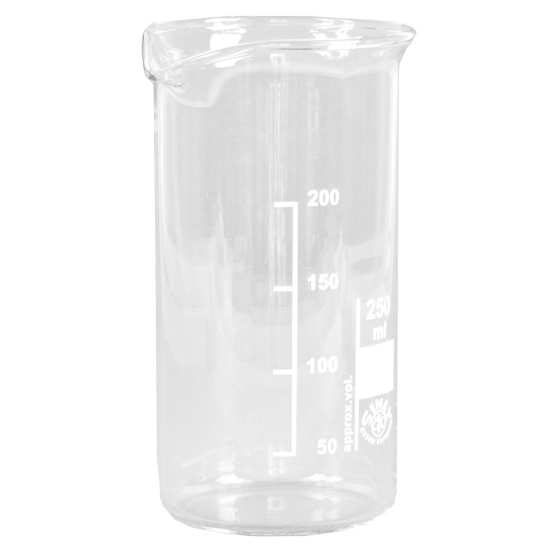 Becherglas  250ml, h.F. Becherglas  250ml, h.F.