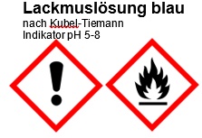 Lackmuslösung blau nach Kubel-Tiemann, 250ml