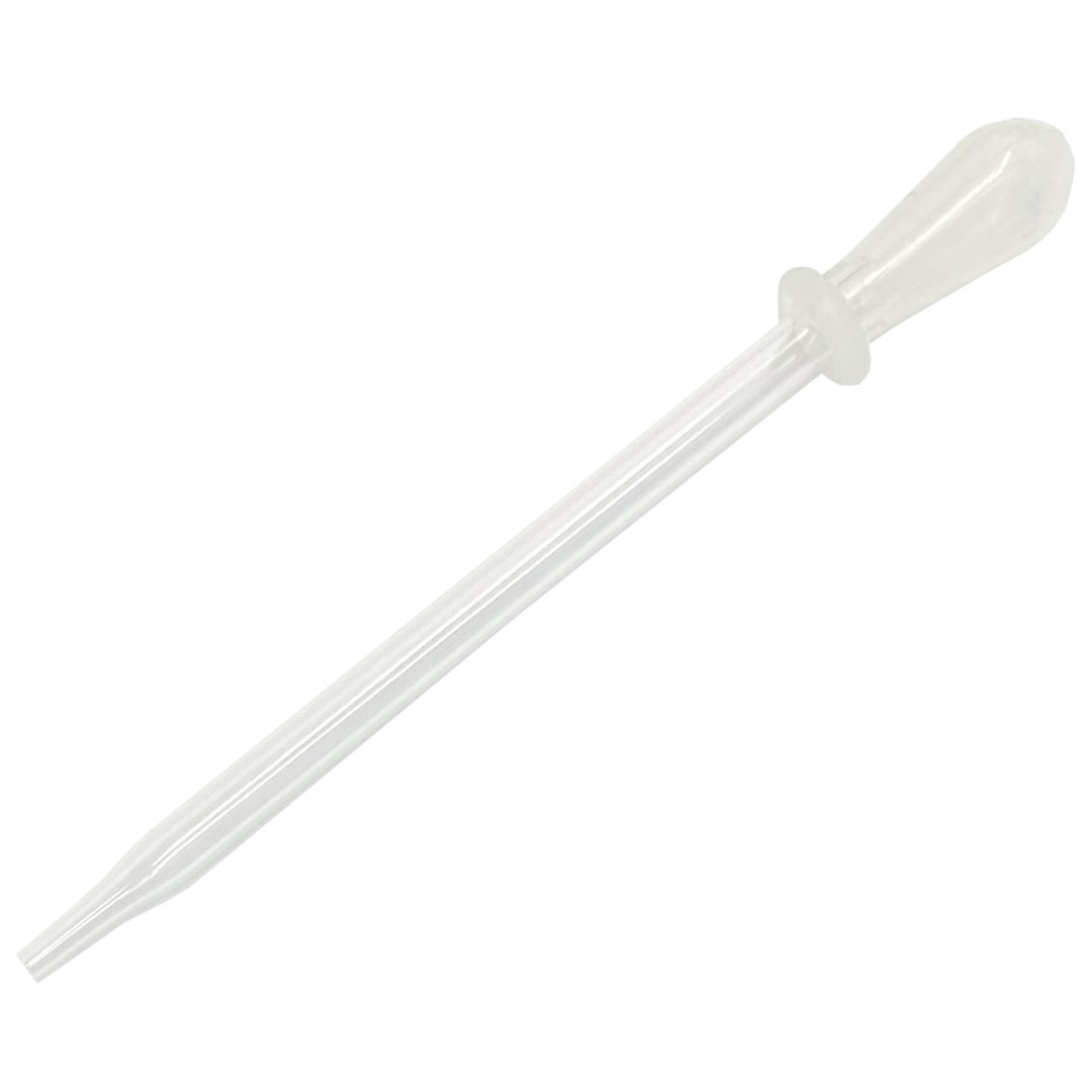 Pipette Glas mit Gummisauger, L=145mm, 10Stk.