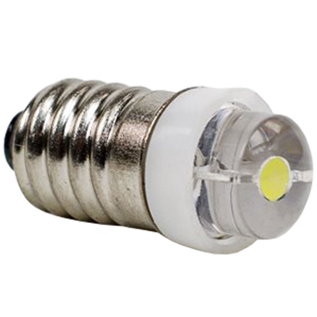LED Lampe, 6 V/60mAh, E10 (mit Linse)