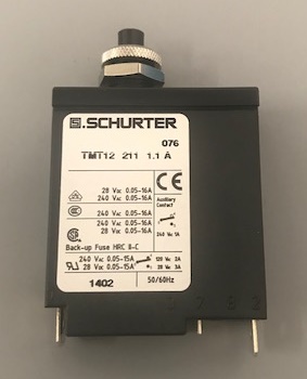 Geräteschutzschalter 1,1 A zu PA7184