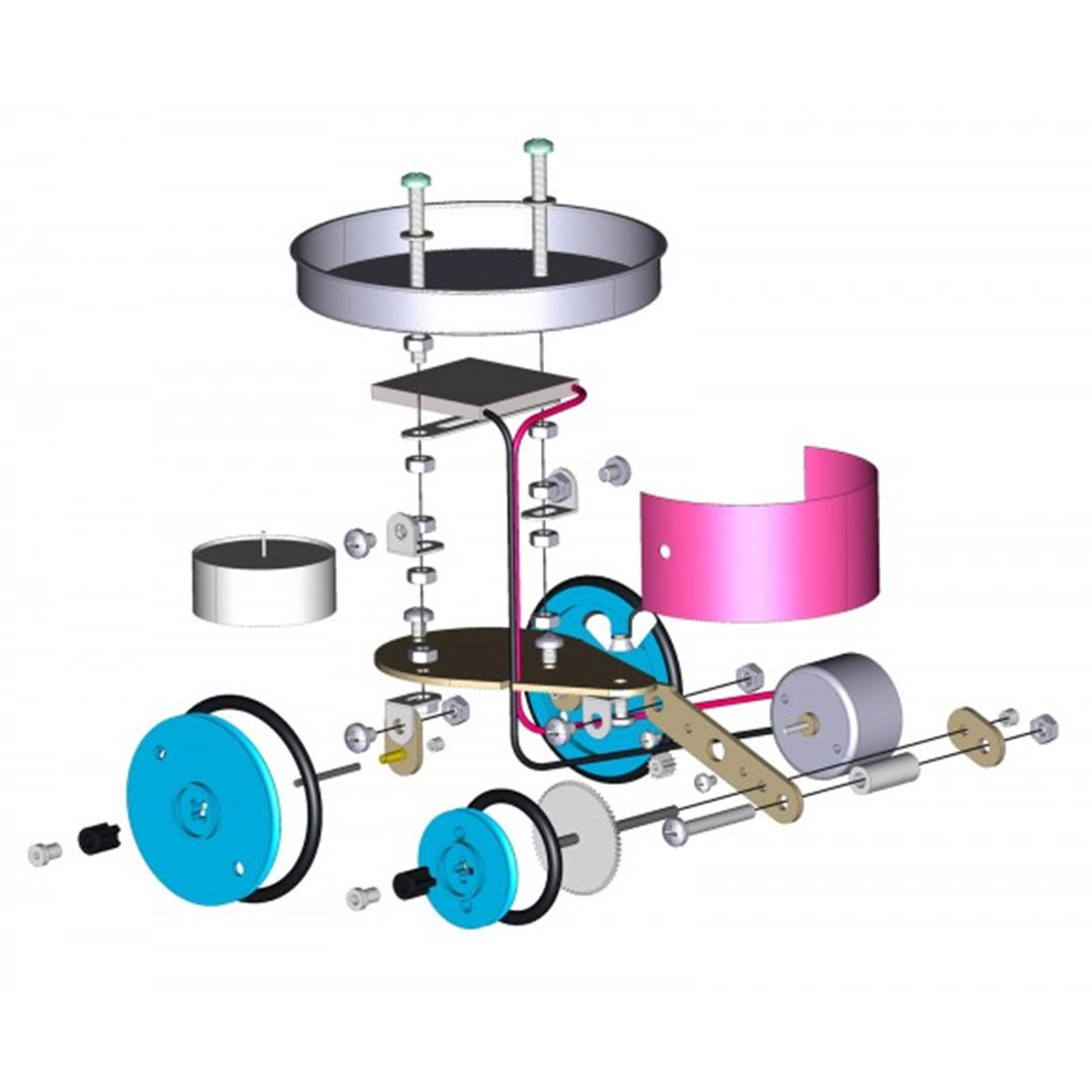 EXERGIA Bausatz Candle Car Kit