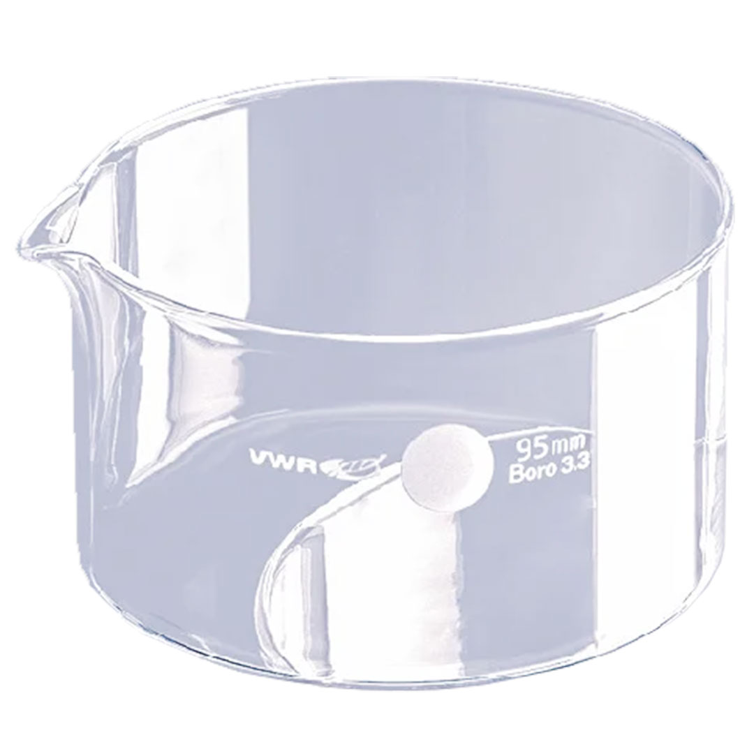 Kristallisierschale Boro 3.3 ohne Ausguss, D=140mm, H=75mm, 900ml