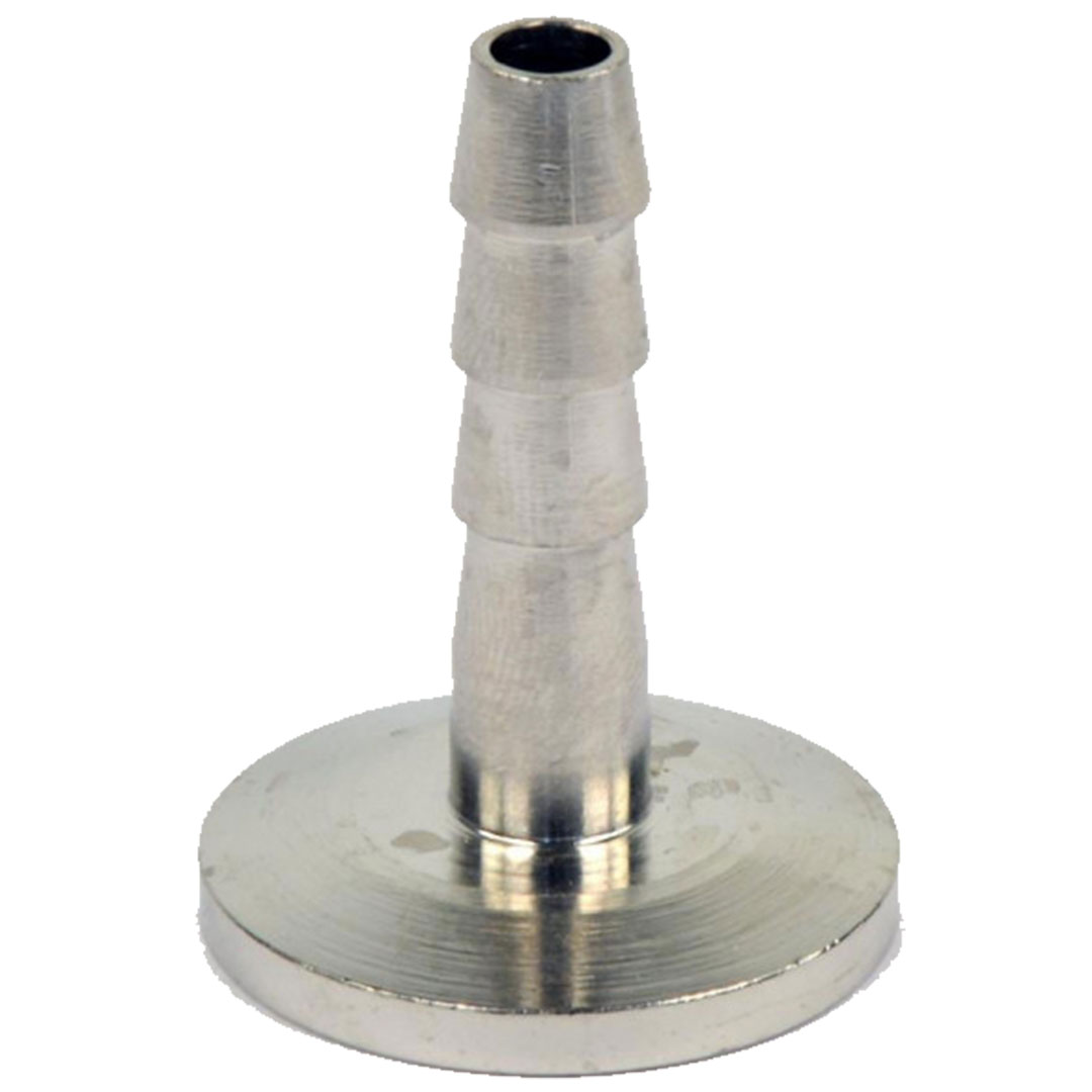 Flansch DN16 mit gerader Schlaucholive