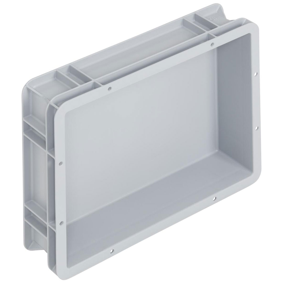 WEZ Stapelbehälter Logiline LL 40x30x10,1 cm grau