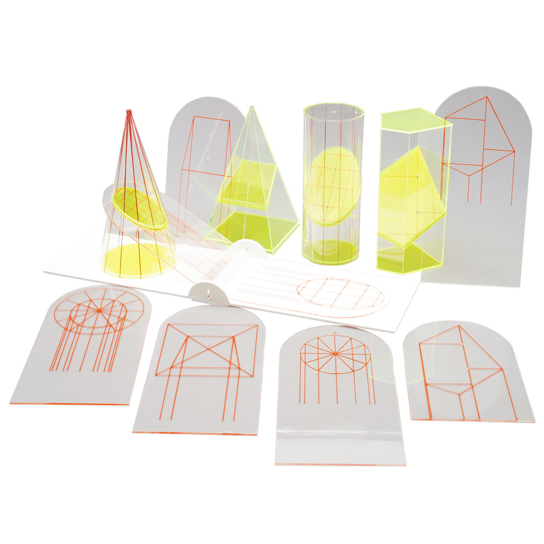 GÜNTER HERRMANN Modellsatz zur Bestimmung der wahren Grösse von Schnittflächen