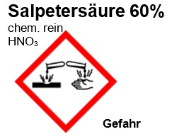 Salpetersäure 60%, techisch, 1000g