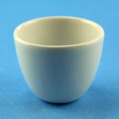 Schmelztiegel Porzellan, DxH=50x40mm, 50ml