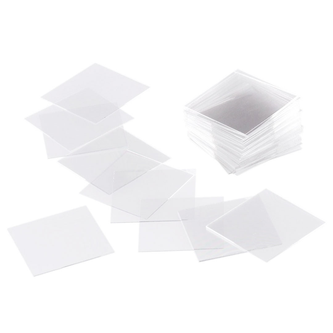 Deckgläser für Mikroskopie 20x20mm, 50Stk.