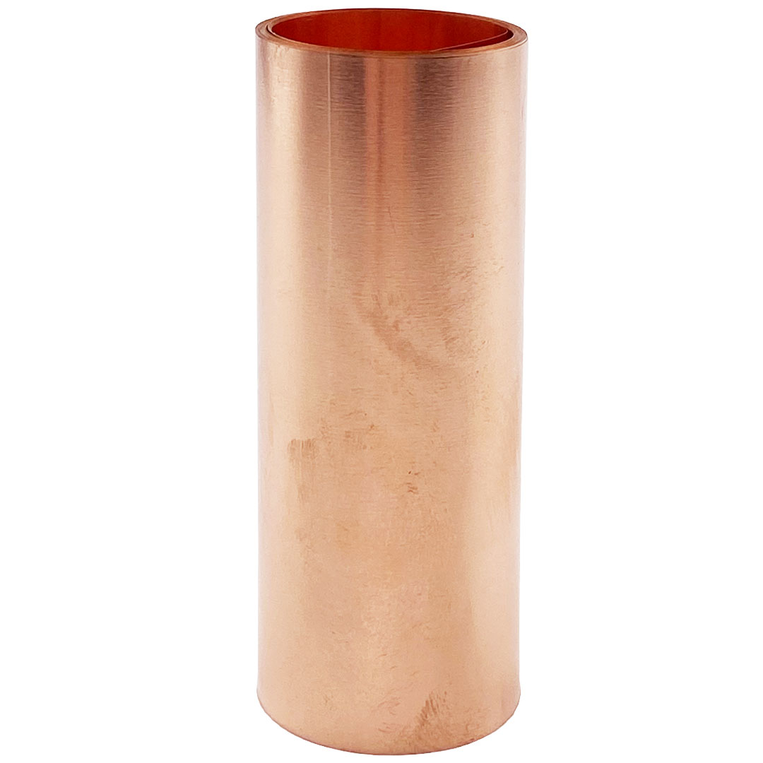 Kupfer Folie D=0,065mm, L=2100mm, B= 80mm ~90g