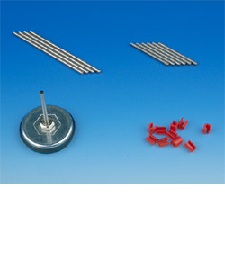 Klemm-Muffe, D=4mm, 10 Stk.