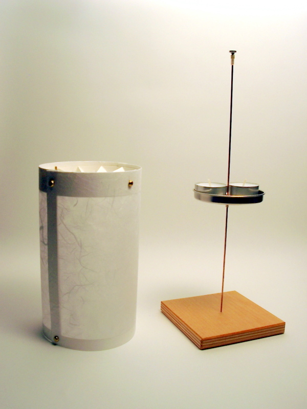 EXERGIA Selbstdrehender Lampion