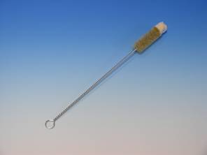 Reagenzglasbürste mit Wollkopf, D=25mm