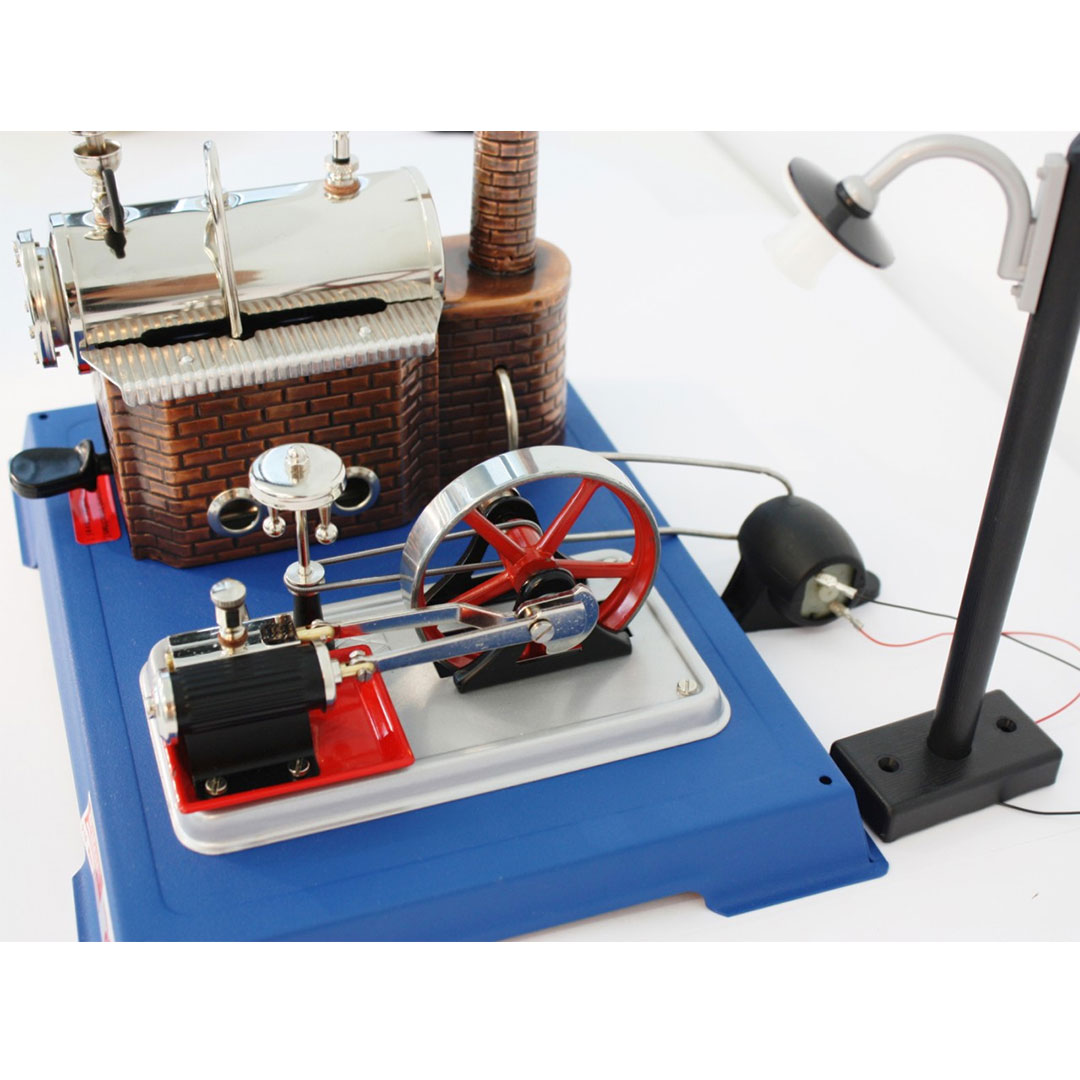 WILESCO Dampfmaschine mit Laterne D105