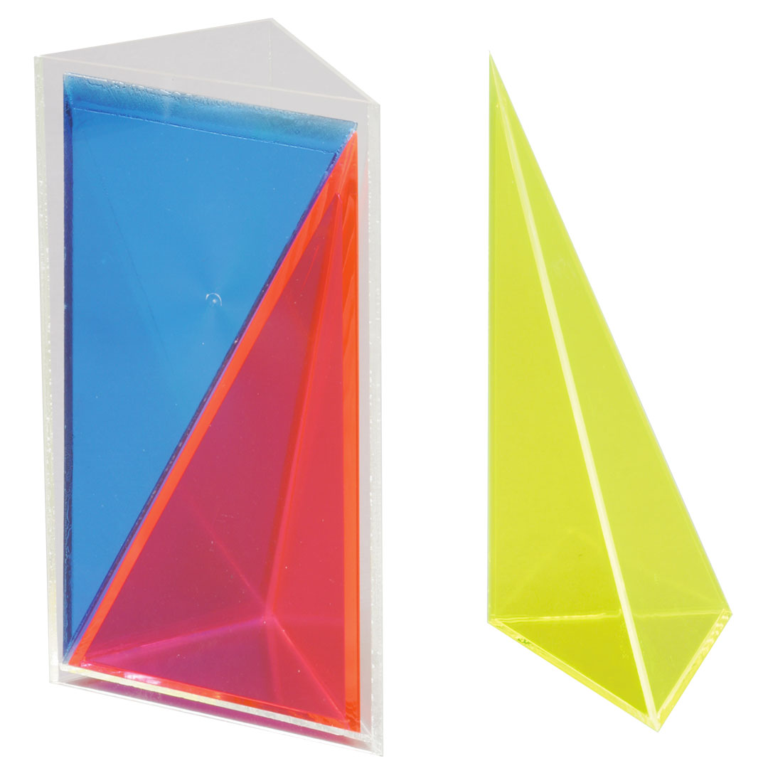 GÜNTER HERRMANN Prisma, ungleichseitig, zerlegbar in 3 Pyramiden